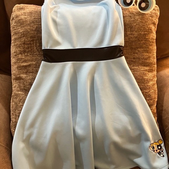 Bubbles Powerpuff Girls Costume with glasses & socks! - Picture 2 of 7